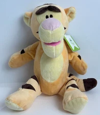 NWT Disney Baby Winnie The Pooh Orange Plush Tigger Tiger Crinkle Ears Baby Toy