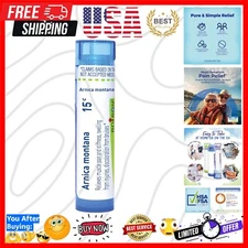 15C Arnica Montana - Fast-Acting Pellets for Muscle Pain & Stiffness, 80 pcs