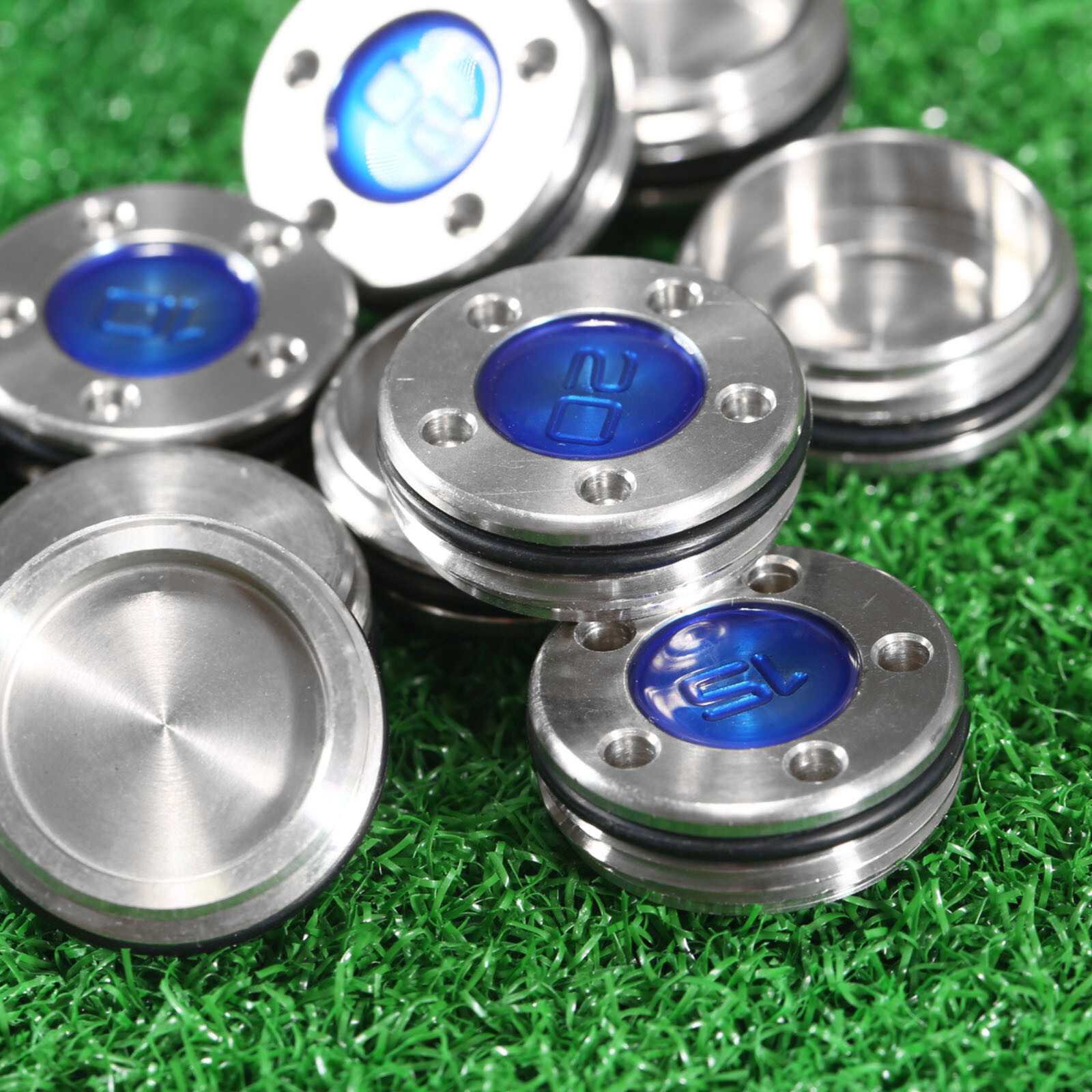 Pair of 5g/10g/15g/20g/25g Steel Golf Putter Brassie Weights & Golf