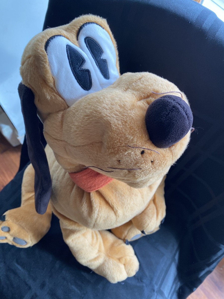 HTF • Folkmanis Pluto Plush Character Puppet Walt Disney Mickey