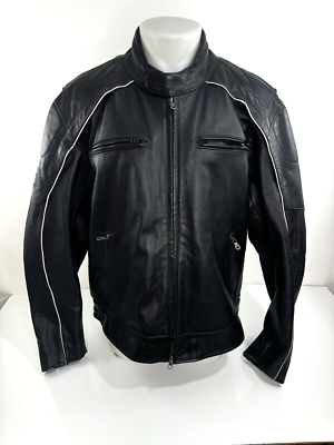 Harley-Davidson ジャケット 2XL 黒 HARLEY DAVIDSON Heavy LEATHER - WILLIE G SKULL 2XL Biker Jacket