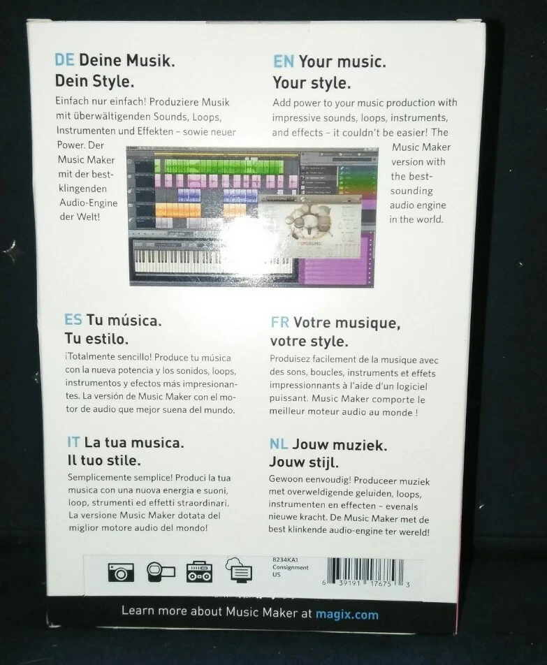 New!!Music Maker Plus Edition + Samplitude Music Studio - Windows - Image 3 of 4
