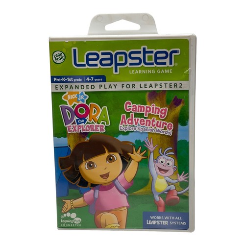 Leapster 1 2 DORA The Explorer Spanish Cartridge Leap Frog Ages 4 - 7 BX2 - Picture 18 of 24