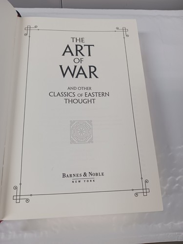 The Art Of War And Other Classics Of Eastern Thought BARNES NOBLE Leather bound - Imagen 8 de 12