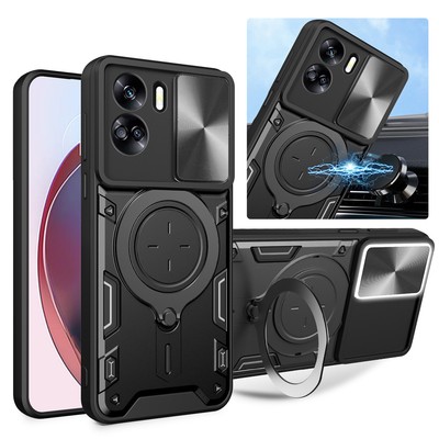 For Honor 90/90 Lite/X6a/X7a/X8a Objektivschutz Panzerung Klappständer Etui Abdeckung