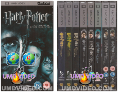 PSP UMD Movies - Harry Potter - Years 1-7 (8 Disc Box Set) | eBay UK
