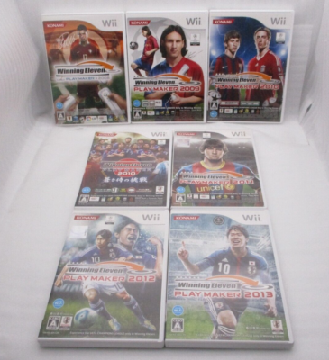 Wii Winning Eleven 2008 2009 2010 2011 2012 2013 7Games Japan