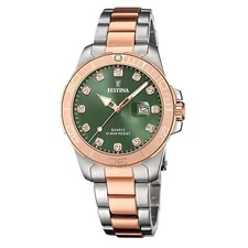 Festina F20505/4 Women's Boyfriend Green Dial Watch