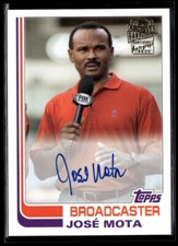 2021 Topps Archives #FFA-JMO Jose Mota Autoraph