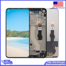 LCD Display Touch Screen Digitizer Frame For Moto G Stylus 2020 XT2043 XT2043-4