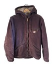 Carhartt Jacket RARE Purple Large (12/14) Hood Sherpa Lined