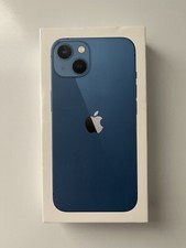 Genuine iPhone 13 Blue 256GB Original Apple Retail Packaging EMPTY BOX ONLY