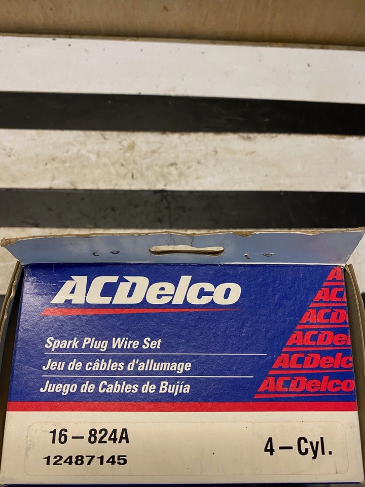 acdelco spark plug wires nos oem ford mercury 16-824a 12487145 1.6 1.8 free ship - Image 2 of 2