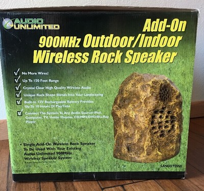 audio unlimited wireless rock speakers