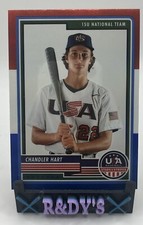 Chandler Hart (RC) - 2023 Panini USA Stars & Stripes #28 Red/White/Blue Prizm
