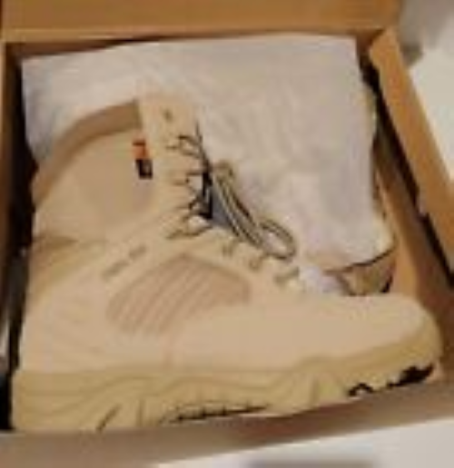 Outdoor Tactical Military Boots Men Hiking Shoes Mountain Sapato Masculino Army Combat Non Slip - Foto 2