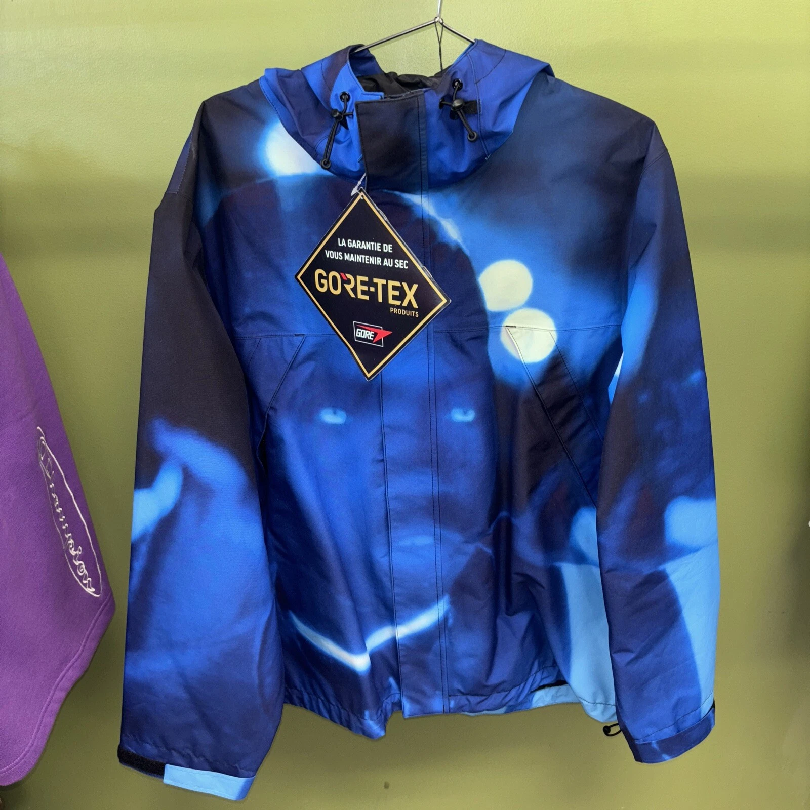SUPREME NAS DMX Belly Gore Tex Shell Veste Homme Taille L FW21 NEUF