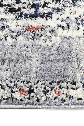 Gueliz Moroccan Berber Style Grey Blue Tribal Modern Floor Rug - 4 Sizes **NEW** - Picture 3 of 30