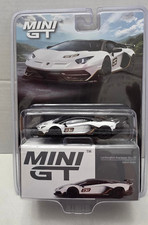 Mini GT 1/64 Lamborghini Aventador SVJ 63 Bianco Asopo [B6]