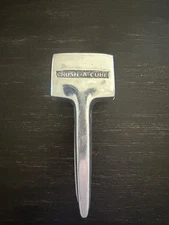 Crush A Cube Vintage Ice Crusher Made In Italy Bar Tool Kitchen Drinks Cocktails