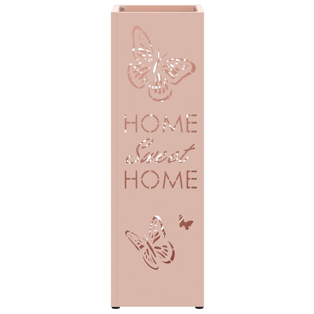 Supporto Ombrellone Design Rosa 49cm Metallo - Arredo Ingresso Chic - 4