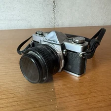 Olympus OM-1 Film Camera with 49mm Lens OM1 Tested From JAPAN