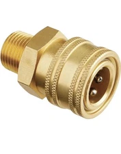 Forney 3/8 In. Male Quick Coupler Pressure Washer Socket 75128 Forney 75128