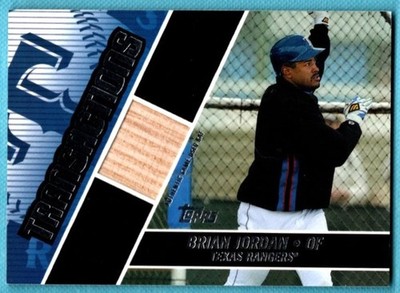 2004 Topps Traded Transactions Relics #BJ Brian Jordan Bat
