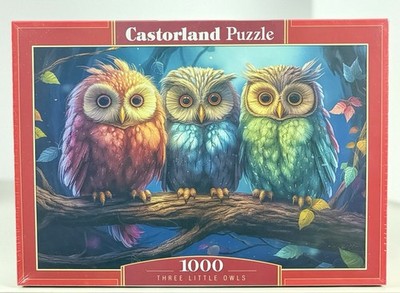 Castorland  Three Little Owls  1000 Piece Jigsaw Puzzle NIB | Polish Import