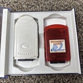 Sega Dreamcast Blue Memory Card Lot Tested With Case