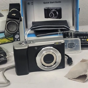 5K 56MP Dual-Lens Vlogging & Photography Compact Digital Camera