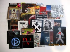 LOT OF (30) PUNK ROCK BAND PROMO DECALS/STICKERS HEAVY METAL