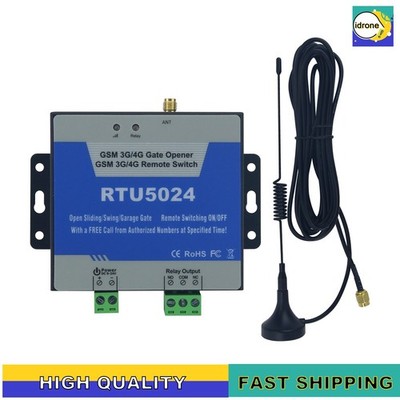 RTU5024 (4G) Cellphone GSM 4G Remote Switch Gate Opener Access Controller id89