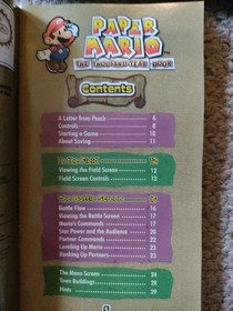 Paper Mario Thousand-Year Door Complete GameCube GC Game Cube Nintendo G.B Cib