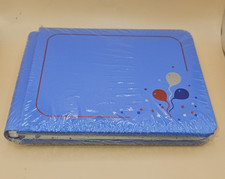 Creative Memories 5x7 Blue Album with Red Trim and Red Balloons- New Sealed