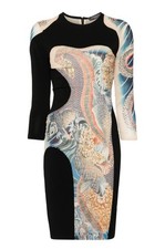 Alexander McQueen Japanese Silk Dress