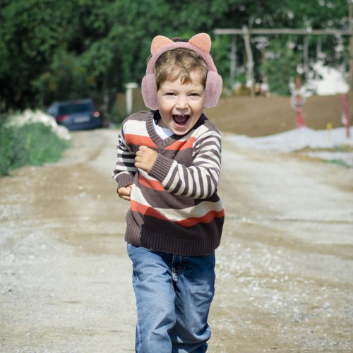 Orejeras de Gato Estudiante Niño Invierno para Damas Fundas Mujeres Niño - Imagen 2 de 12