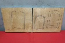 NEW! 2 AccuCut Cutting Dies FRAME PORTRAIT  VC105J A & B JUMBO 9.75" x 11.75"