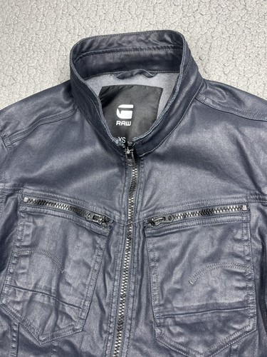 G-Star RAW Jacke Herren XS Schwarz Arc Zip Deconstructed 3D Slim JKT Moto Style - Bild 2 von 12