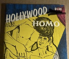 HOLLYWOOD HOMO 1969 DAVE ALLEN GRAND PRIX CLASSICS VINTAGE PULP NOVEL GAY INTRST