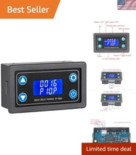 Automated DC 6-30V Delay Relay with Pause Button & Power-Saving Features