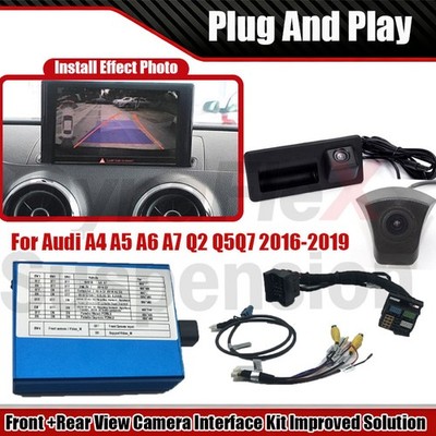 For Audi Q2 Q5 Q7 MIB2 Front Rear View Camera Interface Kit Improved Solution
