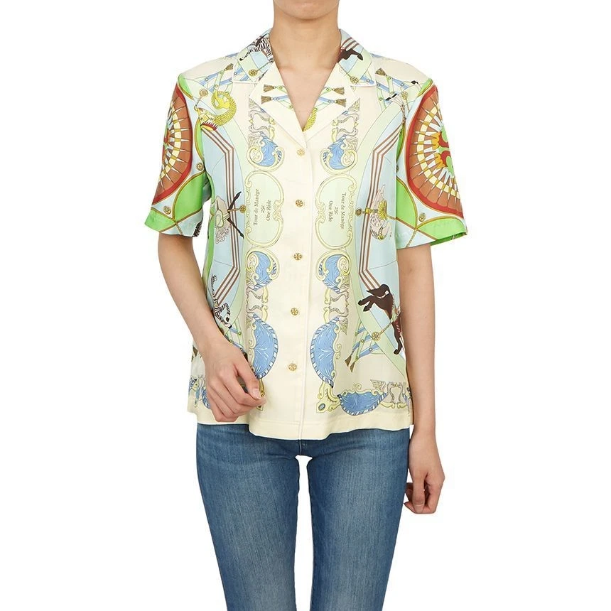 Camicia di seta Tory Burch 55141190