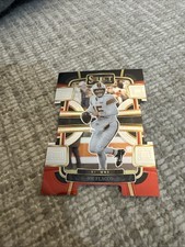 2023 Panini Select Joe Flacco #26 Red & Yellow Prizm Die Cut