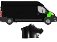 KotflüGel FüR Fiat Ducato 2006 - 2014 Vorne Rechts