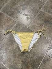 Vintage Victoria's Secret Tie String Bikini Swimsuit Bottom size M