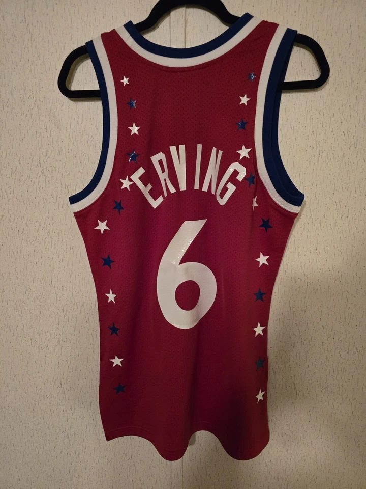 Julius Irving All Star Hardwood Classic Mitchell And Ness Jersey NWT SZ SMALL - Image 2 of 4
