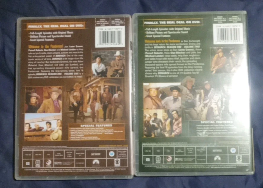 Bonanza DVD Collection (2014) | Seasons 1 - 8 | Brand New/PreOwned | Read Descr. - Image 4 of 4