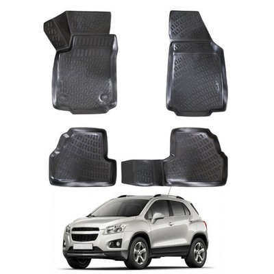 Custom Fit Floor Mats For 2012-2020 Chevrolet Trax, TPE 3D All-Weather Liner