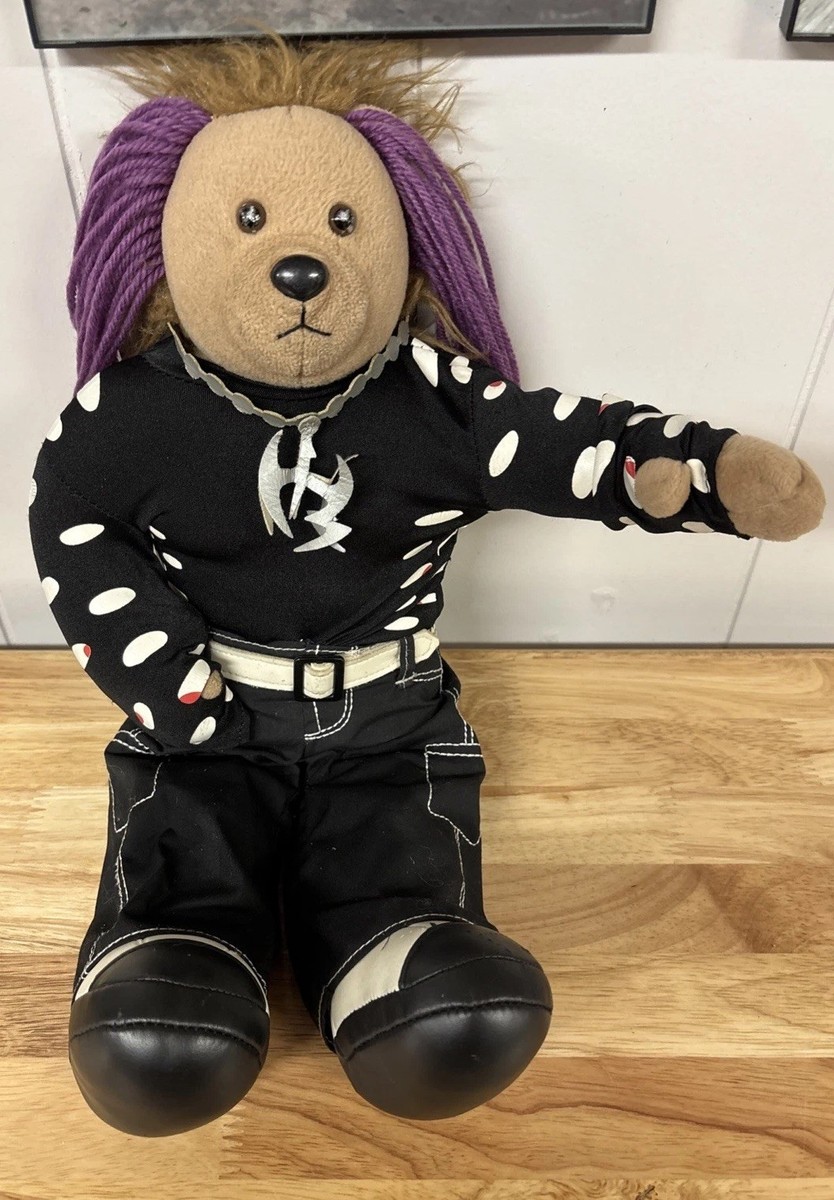 WWE WWF Jeff Hardy Plush Teddy Bear 18